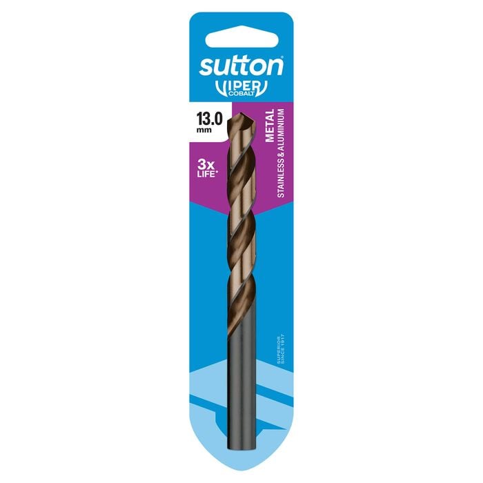 Sutton Tools 13.0mm Viper Cobalt Jobber Drill Bit