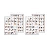2x 2pc Ashdene Best In Breed Chicken Farm Kitchen Tea Towels Animal Art