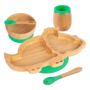 5pc Bamboo Dinosaur Baby Weaning Set