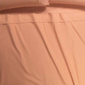 Accessorize Bedroom Collection King Cotton Flannelette Sheet Set Terracotta - King Bed