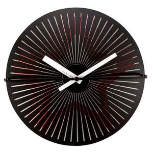 NeXtime 30cm Motion Red Star Wall Clock