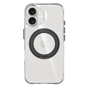 Icoverlover For Iphone 17 Clear Case Compatible With Magsafe Ring Kickstand