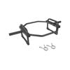 144cm - Olympic Shrug Deadlift Barbell Bar - 2 Free Spring Collars - Black
