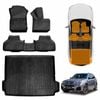 3D Floor Mats Boot Liner for BMW X3 2011-2017 F25 Series All Weather Heavy Duty Cargo Car Trunk Luggage Tray