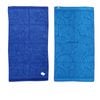 Jacquard Velour Cotton Rich Reversible Beach Towel 81 x 162 cm Blue Swirls