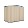 Absco Sheds 2.26 x 1.44 x 2.0m Classic Cream Regent Single Door Garden Shed