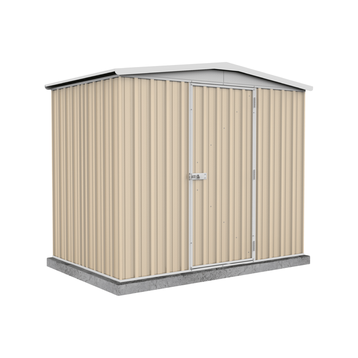 Absco Sheds 2.26 x 1.44 x 2.0m Classic Cream Regent Single Door Garden Shed