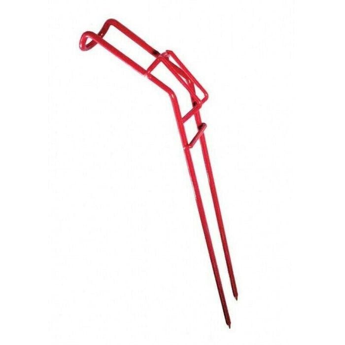 Cobalt Blue Wire Fishing Rod Bank Holder Small 40cm