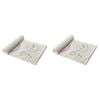 2PK Ecology Cotton/Linen Feast Table Runner 40x180cm Flax