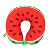 Catzon Travel Pillow Cartoon Fruit Foam Particles Headrest-Watermelon