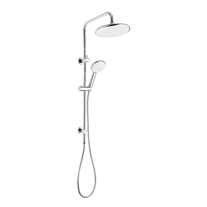 Revolution Self Cleaning Twin Shower Chrome