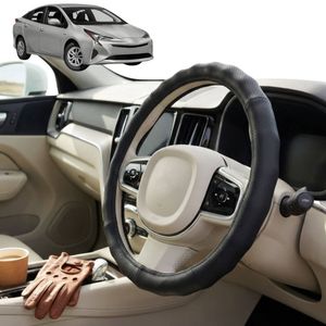 Australian Goose Steering Wheel Cover for Toyota Prius 2016 - Current (XW50) Circle Black