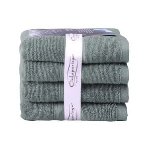 4PK Ultimate Alanya Bathroom Hand Towel 550Gsm Slate