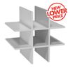 Flexi Storage Clever Cube Gloss White Wine Rack Insert
