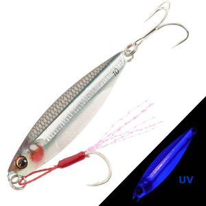 Majorcraft JigPara Micro 15g Metal Fishing Jig 86 Live Kibinago (UV)