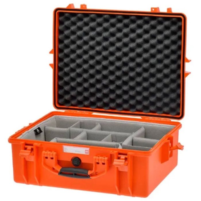 HPRC 2600 - Hard Case with Second Skin Divider Kit Orange