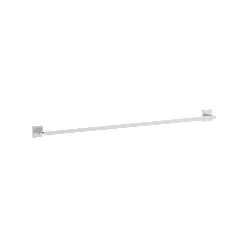 Rococo Single Towel Rail 935mm Brushed Nickel