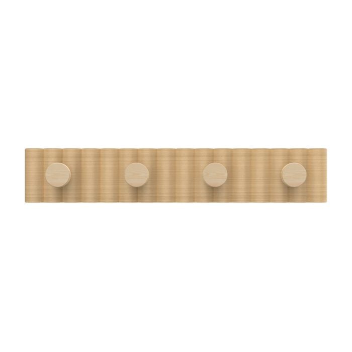 MODE 4 Timber Hooks On Timber Board Hook Rack