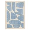 Loopsie-320cm X 230cm-noho Blue Printed Washable Rug