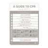 Designer Pool CPR Safety Sign Fawn