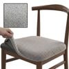 Anyseat Chair Cover Grey Fur Stretch Seat Cover For Home Dinning Kitchen Washable Removable