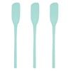 3PK Tovolo Flex-Core All Silicone Blender Spatula Cooking Utensil - Light Aqua