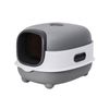 BingoPaw Enclosed Cat Litter Box with Scoop Large Space Plastic Cat Toilet