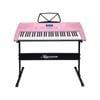 Karrera 61 Keys Electronic Keyboard Piano Music with Stand - Pink
