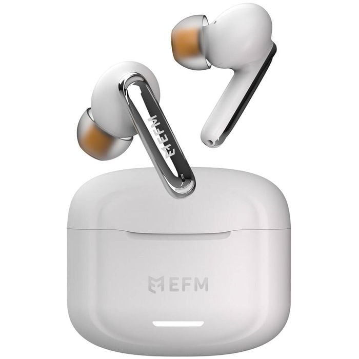 Efm New Orleans Tws Earbudswith Active Noise Cancelling - White