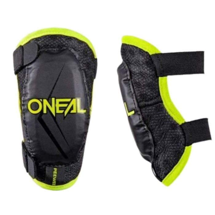 Oneal Peewee Elbow Guard Youth Neon Yellow - Xs/sm