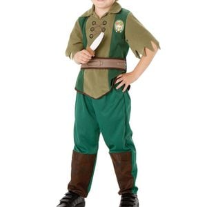 Peter Pan Deluxe Boys Disney Character Costume - 7-8