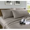 Kingtex Microfibre Sheet Set Coffee King