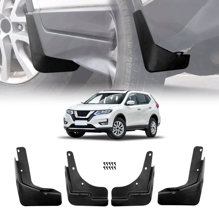 Mud Flaps Splash Guards for Nissan Xtrail X-trail T32 SUV 2013-2022 Mudguard Front&Rear Set of 4