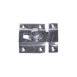 Delf 50 x 45mm Polished Chrome Cabinet Baby Latch