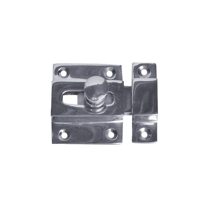 Delf 50 x 45mm Polished Chrome Cabinet Baby Latch