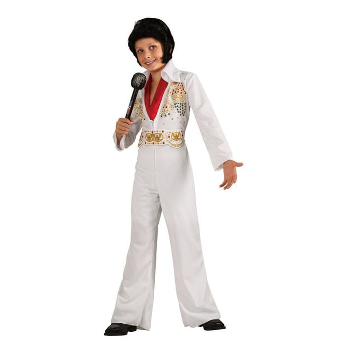 Rubies Elvis Deluxe Child Boys Dress Up Halloween Party Costume Jumpsuit Size S