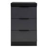 AlfrescoPlus 550mm Black Onyx Single 3 Drawer Module