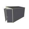 Build-a-Shed 1.5 x 3 x 2m Skillion Shed without Side Doors - Grey