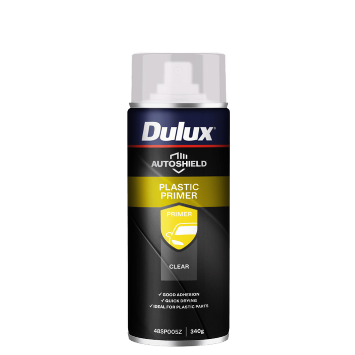 Dulux 340g Clear Autoshield Plastic Primer Spray Paint