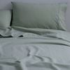 Canningvale Single Cozi Cotton Sheet w/ Pillowcase Set - Mineral Green