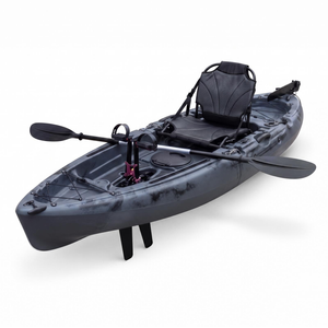 OUTDOOR360 Modular Fin Drive Kayak 2.7m for Saltwater & Freshwater - Grey
