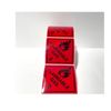 NLP 50x50mmRed Label with Black Print IATA 7.3.5 Flammable Gas Permanent Adhesive 1000 Labels per roll 3 rolls per carton