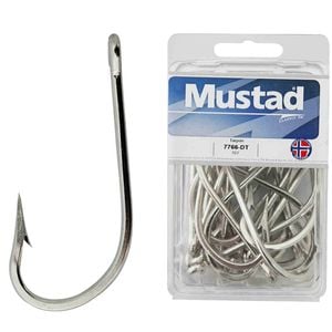 Mustad 7766d - Size 7/0 Qty 25 - Tarpon Ringed Duratin