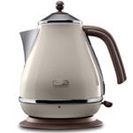 De'Longhi Icona Vintage Beige 1.7L Kettle