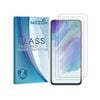2 Pack MEZON Samsung Galaxy S21 FE 5G Clear Tempered Glass Screen Protectors