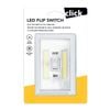 Click White LED Flip Switch