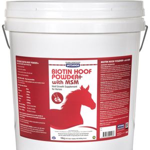 Vetsense Biotin Hoof Powder Plus with MSM Horse Supplement 10kg