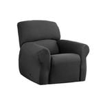 Elan Cambridge Recliner Sofa Cover 244cm Seat Protector - Steel
