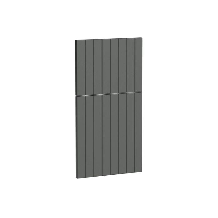 Kaboodle 400mm Grey Fig V-Groove Wastebin Panels 2