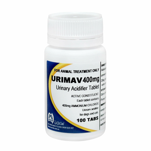 Urimav Tablets For Dogs and Cats - 400mg (100 Tablets)
